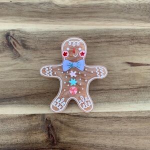 Erstwilder Santa's Snack Brooch Christmas pin NWOT